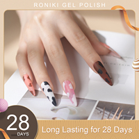 RONIKI-Ensemble de Vernis à Ongles UV Semi Permanent, 6 Pièces, 7ml