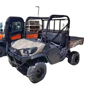 รถอเนกประสงค์สำหรับฟาร์ม4WD Kubota RTV-X1100 C พร้อมด้านข้างสำหรับรถมอเตอร์ไซค์และรถพ่วงเอทีวี