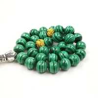 Tasbih Resin tahan lama 33 Tasbih Islami rosario untuk pria Muslim, hadiah Lebaran Islam sempurna