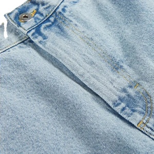 กางเกงขาสั้นผ้ายีนส์ขาสั้นสำหรับผู้ชายระบายอากาศได้ดีดีไซน์ตามสั่งและรับโลโก้ได้ - Product Image 2