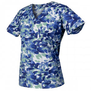 100% coton blanc à manches courtes moderne en gros uniformes médicaux hôpital femmes infirmière médecin soins infirmiers gommages clinique Spa uniforme - Product Image 2