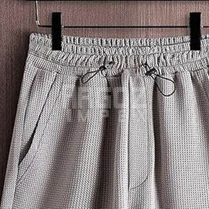 ชุดสั้นมีฮู้ดลำลองลำลองของผู้ชายชุดสั้นระบายอากาศได้ดีคอลเลกชันฤดูหนาวสีทึบทำในปากีสถาน - Product Image 6