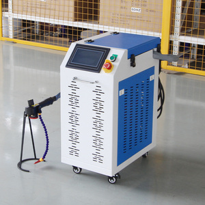Machine de nettoyage au laser pulsé refroidie par air 300W 500W, élimination de la rouille et de la peinture sur site pour les composants structurels de grande taille - Product Image 3