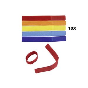 Easy Work - Ensemble de 50 attaches pour la gestion des câbles - 6 paquets - Accessoires de fixation à crochets et boucles - Product Image 3