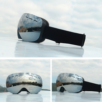 Lunettes de ski Lunettes de snowboard Adulte, Protection UV Anti-Buée Lunettes de neige Support OEM