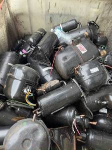 Used Fridge Compressor <b>Scrap</b> Sealed Refrigerator Compressor <b>Scrap</b> for <b>Metal</b> Recycling and Industrial Processing - Product Image 2
