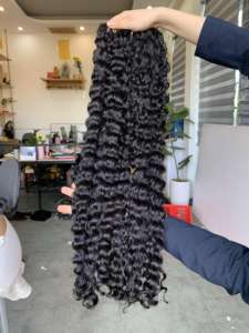 Venta caliente Remy ondulado peluca precio al por mayor extensiones de cabello humano vietnamita - Product Image 2