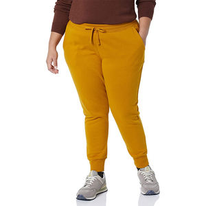 Custom Ladies Sportswear Summer Zip-Up Fitness Joggers with Painted Decoration Women's Casual Joggers ODM Supply - Product Image 5