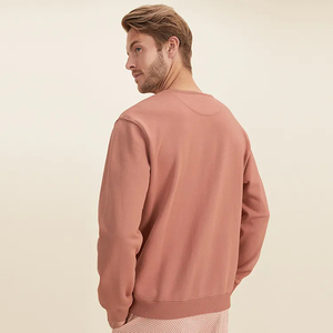 Sweat-shirts en polaire pour hommes de haute qualité personnalisés, vêtements décontractés blancs, impression numérique, service OEM, vente, 100% coton - Product Image 2