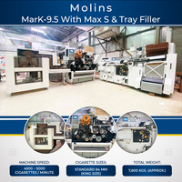 Mark-9.5 Machine de fabrication de cigarettes d'occasion en excellent état de fonctionnement avec chargeur de plateaux