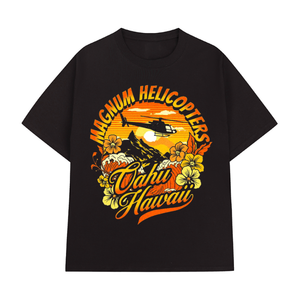 เสื้อยืดผ้าฝ้ายพิมพ์ลายเกาะชายหาดสำหรับผู้ชายผู้หญิงเสื้อโอเวอร์ไซส์ลำลองสำหรับวันหยุดฤดูร้อนฤดูร้อนเขตร้อน - Product Image 5