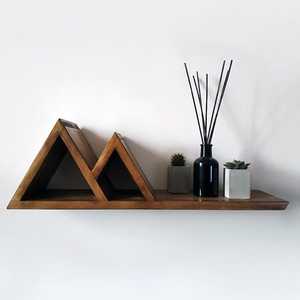 Articles de décoration muraux polis de qualité supérieure faits à la main à partir de tissu métallique MDF bois naturel Options personnalisables pour les espaces luxueux - Product Image 4