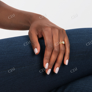 Bague de fiançailles en diamant de laboratoire de coupe ronde, bague de mariage Solitaire, bijoux en diamant, vente en gros, bague de mariage classique pour dames - Product Image 5