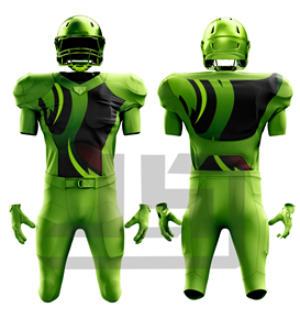 Uniforme de Fútbol Americano, Ropa Deportiva de Alto Rendimiento, Jersey y Pantalones Transpirables, de Secado Rápido y Antibacterianos, JAMEZ SPORTS Personalizado - Product Image 1