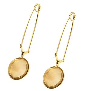 Infusor de té de hojas sueltas antiguo moderno elegante Infusor de té de cesta profunda para caja de regalo de té Uso en el hogar y el hotel - Product Image 4