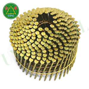 Clavos de bobina de alta calidad con tornillo de cabeza a cuadros Tipo de vástago Promoción especial Precio de fábrica al por mayor de Vietnam - Product Image 4