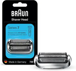 Braun Series 7 pencukur elektrik generasi baru, kepala pengganti 73s, kompatibel dengan 7020s