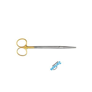 Tijera Metzenbaum de acero inoxidable de alta calidad Carburo de tungsteno 23 cm Fabricante y exportador - Product Image 3