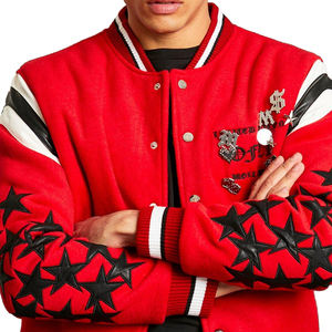 เสื้อแจ็กเก็ตผ้ากำมะหยี่สำหรับผู้ชายเสื้อแจ็กเก็ตแบบเต็มตัวคอตั้งโลโก้ปักออกแบบได้ตามต้องการสำหรับ2025 - Product Image 5