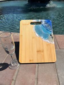 แผงวงจรไม้และเรซินอุปกรณ์ครัวใช้ตกแต่งโต๊ะเครื่องใช้ในครัวผลิตใหม่ - Product Image 6