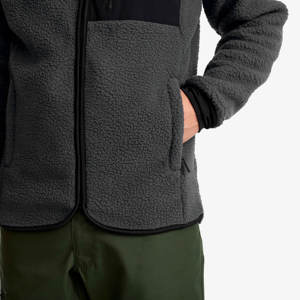 Wholesale Custom Logo And Design Professional Hoodies <b>Men</b> Thick Winter Full Zip Warm <b>Sherpa</b> <b>Fleece</b> Lined Hoodie For <b>Men</b> - Product Image 4