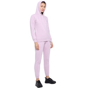 Nueva moda, chándal de jogging para mujer, conjunto de lana de 2 piezas de alta calidad, decoración Vintage cómoda, estilo sólido - Product Image 3