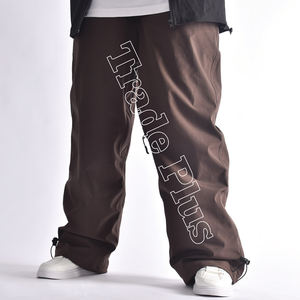 Pantalon de ski baggy imprimé personnalisé OEM vêtements de sport d'hiver pour adultes grande taille respirant imperméable coupe-vent patinage équipement de neige - Product Image 4