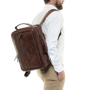 Genuine Leather Laptop Backpack Stylish Design Created <b>For</b> <b>Men</b> <b>Office</b> Or Outdoor With Custom Logo School <b>Bag</b> Wholesale OEM - Product Image 4