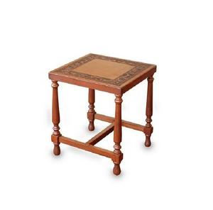 Bougeoir pilier en bois massif de style nordique support bougeoirs chauffe-plat en forme de coeur bois non fini doublé d'or pour la vie - Product Image 6