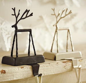 Soporte de medias de estilo moderno mayorista soportes de medias de árbol de Navidad de plata elegantes personalizados para Navidad festiva - Product Image 3