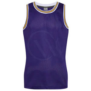 Venta al por Mayor Directa de Fábrica, Conjuntos de Camisetas de Baloncesto Unisex para Adultos Más Populares, Transpirables, de Secado Rápido, 100% Poliéster, con Logotipo Personalizado - Product Image 1