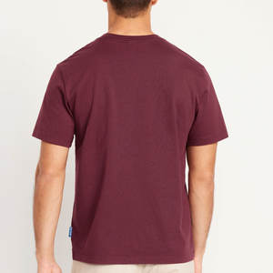 Camiseta de Algodón 100% para Hombre, Camiseta Informal Cómoda de Talla Grande, Camiseta de Manga Corta para Hombre - Product Image 4