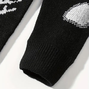 เสื้อสเวตเตอร์โอเวอร์ไซส์สำหรับผู้ชายและผู้หญิงเสื้อลำลองเสื้อสเวตเตอร์แบบสตรีทแวร์ไซส์ใหญ่พิเศษแฟชั่น2025ออกแบบโลโก้ได้ตามต้องการ - Product Image 6