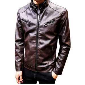 Chaqueta de Moda para Hombre, Invierno, Manga Larga, Corta, con Cierre, Color Sólido, Calidad Premium, Estilo Moderno - Product Image 6