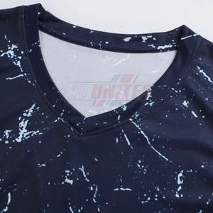 Ensemble de maillot et short de basket-ball pour hommes personnalisé, respirant, antibactérien, 100% polyester, uniforme d'équipe d'été - Product Image 3