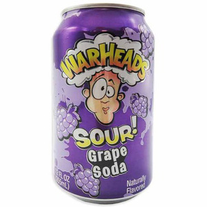 Warheads Soda Pop Sour Peach 12 Canettes - Product Image 2