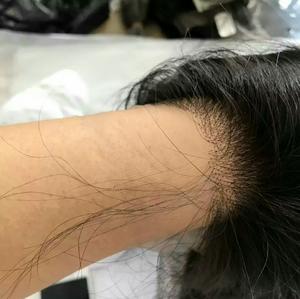 Pelucas frontales de encaje 13x4, cabello humano de 26 pulgadas con ondas, 180 de densidad, 10A, sin pegamento - Product Image 4