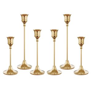 Exclusive Gold Handmade Eco-Friendly High Quality Modern Metal Candlestick Holder for <b>Easter</b> Birthday Christmas & Wedding - Product Image 3