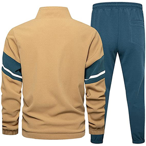Vente chaude Gym Fitness Survêtements Hommes Sweat Et Pantalon Personnalisé Hommes Survêtement Ensemble Casual Sport Survêtement pour Hommes - Product Image 2