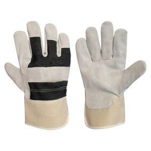 Gants de travail en cuir de chèvre de haute qualité, ignifuges, imperméables, anti-coupures, logo personnalisé pour les travailleurs de l'assemblage automobile industriel - Product Image 1