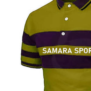 Venta al por mayor nuevo estilo de moda por encargo de los hombres Polos 100% algodón bordado Logo hombres Polo camiseta - Product Image 5