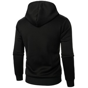 Sudaderas con capucha de secado rápido de diseño elegante para hombre 2025, Jersey de algodón 100% de alta calidad, estampado Premium personalizado, teñido liso para otoño - Product Image 2