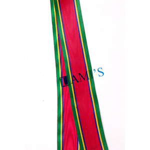 Tipo de hilo personalizado Medalla ceremonial Cintas Moire Cortinas Mark Pink Medallas Medalla con diseño único - Product Image 4