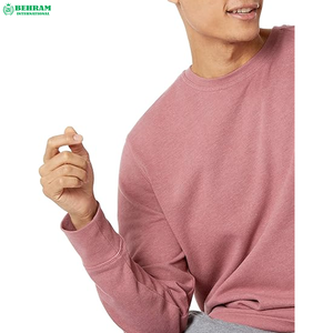 เสื้อสเวตเชิ้ตคอกลมผู้ชายคุณภาพสูง สีพื้น ทรงปกติ ผ้าถัก ใส่สบายๆ สำหรับฤดูใบไม้ร่วง แขนยาว - Product Image 5