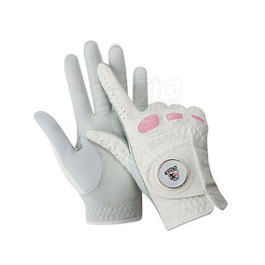 Gants de golf en peau de mouton de qualité supérieure avec sangles réglables, fabriqués au Pakistan, gants de golf en cuir véritable sur mesure - Product Image 2