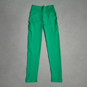 Leggings froissés v-back Leggings d'entraînement pour femmes contrôle du ventre Butt Lift beurre doux aucun voir à travers - Product Image 5