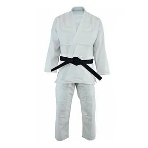 Wholesale Judo Uniform Manufacturer Sportswear JUJITSU GI 100% Cotton Kimonos Men Jujitsu GI Uniforms