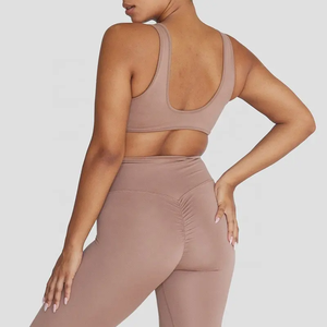 Sujetador Deportivo Reversible 2026 con Logotipo Personalizado, de Alta Sujeción, Nailon y Spandex, Ligero y Transpirable, Tallas Grandes, para Mujer, para Entrenamiento y Gimnasio - Product Image 5