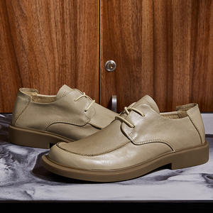 Zapatos de Negocios de Cuero Genuino con Suela Resistente al Desgaste y Plantilla Transpirable, Zapatos Formales para Hombre, Zapatos de Oficina - Product Image 2