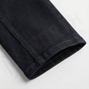 Jeans en denim slim droit pour femmes, jambe droite, coupe ajustée, style décontracté, pantalon en denim, mode féminine, streetwear tendance, bas - Product Image 6